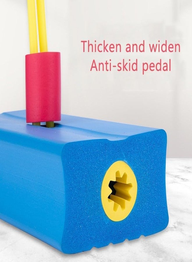 TINKDAS عصا القفز تينكداس، ألعاب قفز مطاطية عالية المرونة للأطفال، ألعاب قفز مبتكرة لتدريب الأطفال، تحسين توازن الأطفال، متعة القفز متعددة الألوان (عبوة من قطعة واحدة) - Image 5